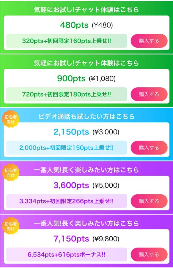 Kyuunの料金