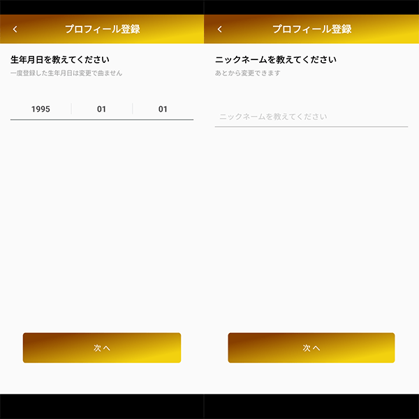 登録の流れ