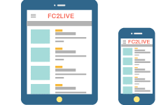FC2ライブのパソコンとスマホで見られるイメージ図